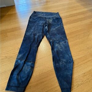 Lululemon Space Dye Tie-Dye Leggings